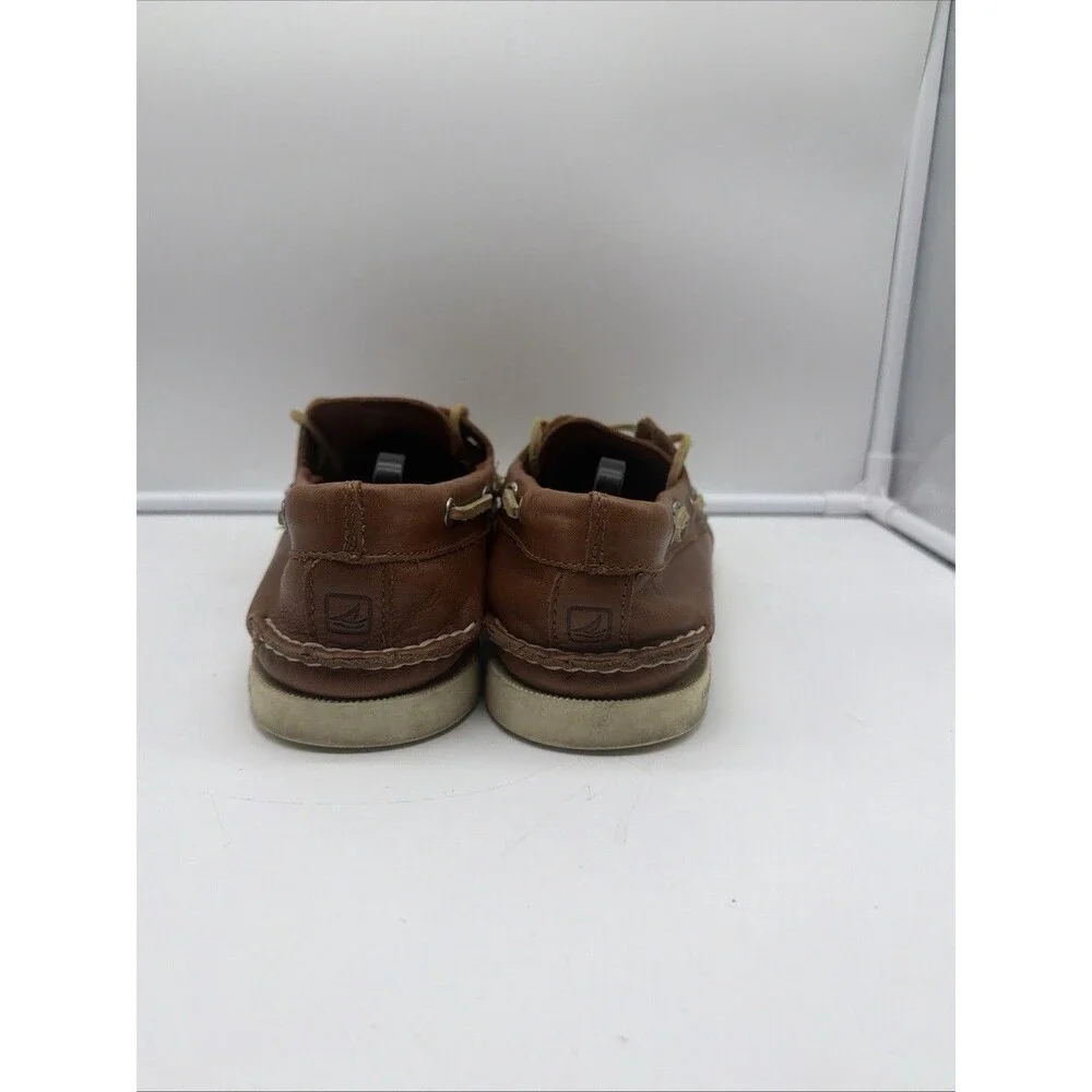 Sperry Original 2 Eye Boat Shoes Men’s 10.5 M Brown Leather 0532002